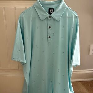 FootJoy Men's Aqua Polo Shirt